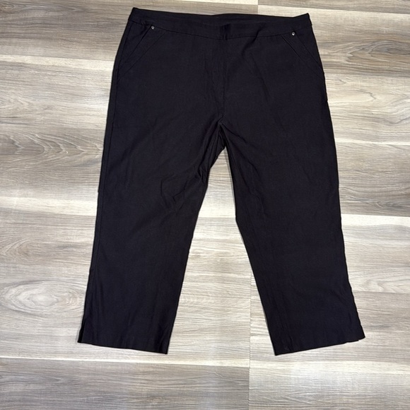 Tribal black dress pants capris size 18 - Picture 3 of 7